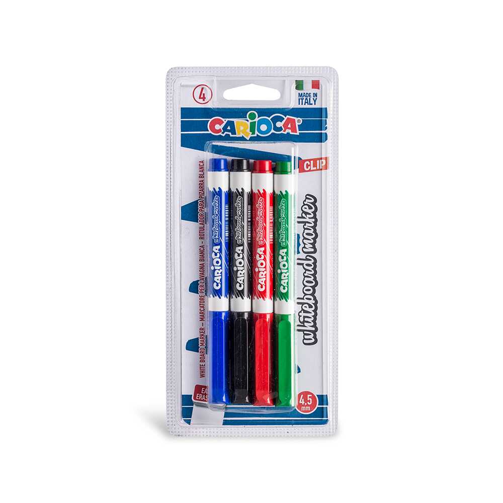 Markeri za belu tablu Carioca 1/4 blister (4.5mm)