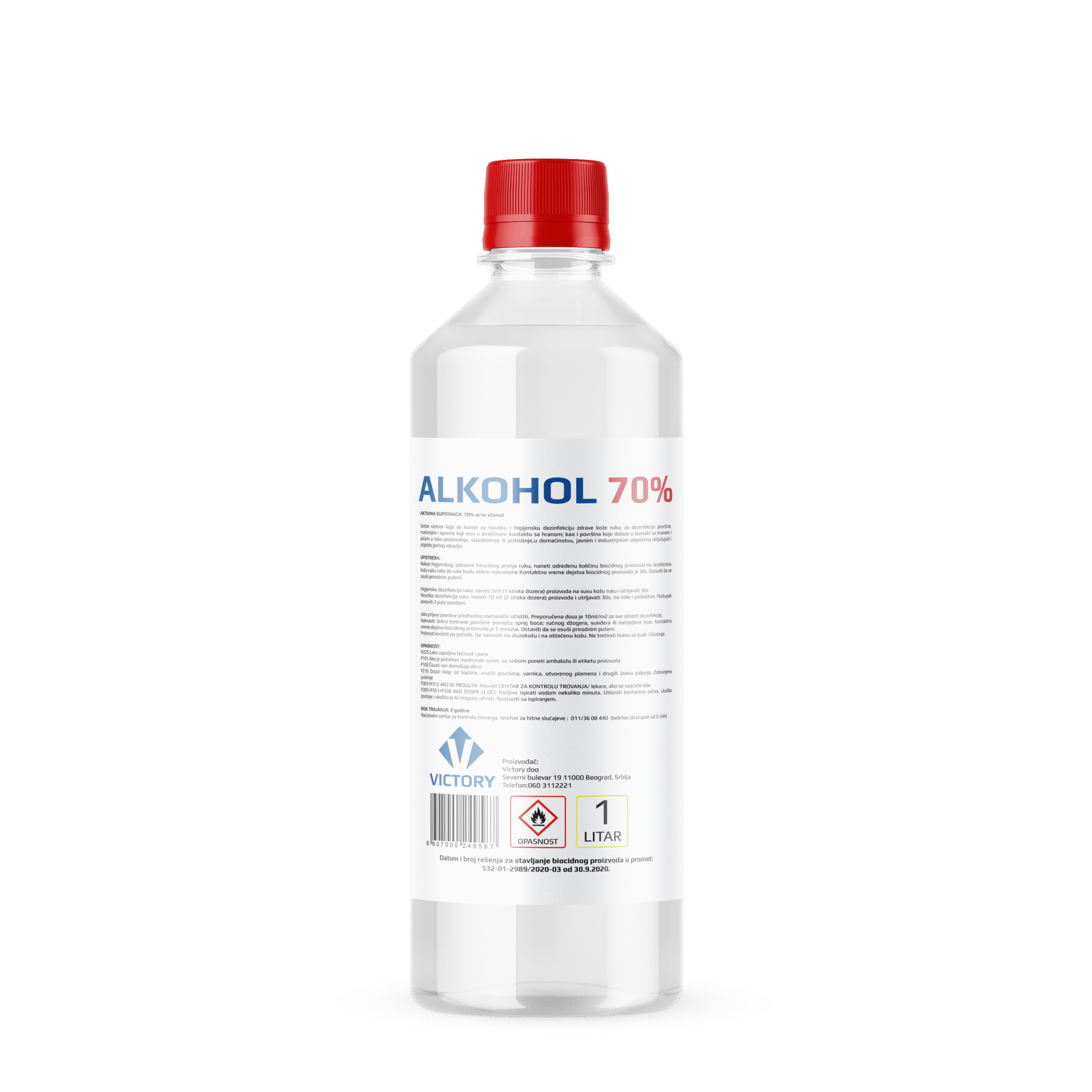Alkohol 70% 1L