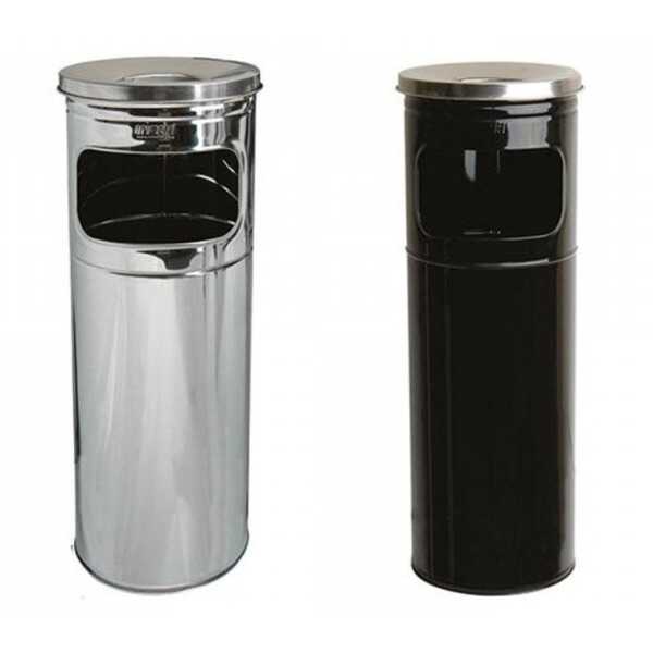 Kanta + pepeljara 20 litara crna/ inox