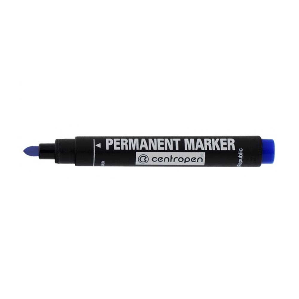 Markeri permanent Centropen obli plavi 8566